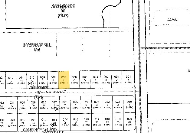 5721 NW 28th St, Lauderhill, FL à vendre - Plan cadastral - Image 3 de 3