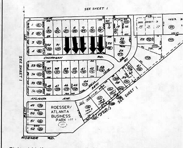 3646-3722 E Chipman Rd, Phoenix, AZ à louer - Plan cadastral - Image 2 de 15