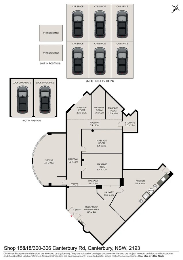 300-306 Canterbury Rd, Canterbury, NSW 2193 - Unit 15 & 18 - - Floor Plan - Image 1 of 6