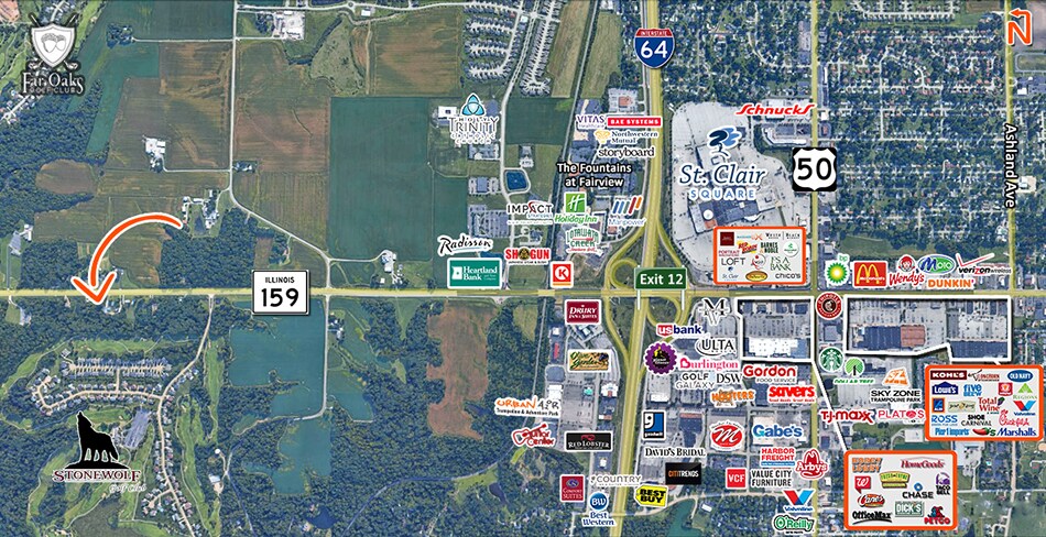 7421 N Illinois St, Caseyville, IL à vendre - Photo du bâtiment - Image 2 de 2