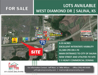 More details for Xxxx W Diamond Dr, Salina, KS - Land for Sale