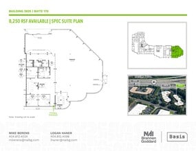3025 Breckinridge Blvd, Duluth, GA à louer Plan d’étage- Image 1 de 1