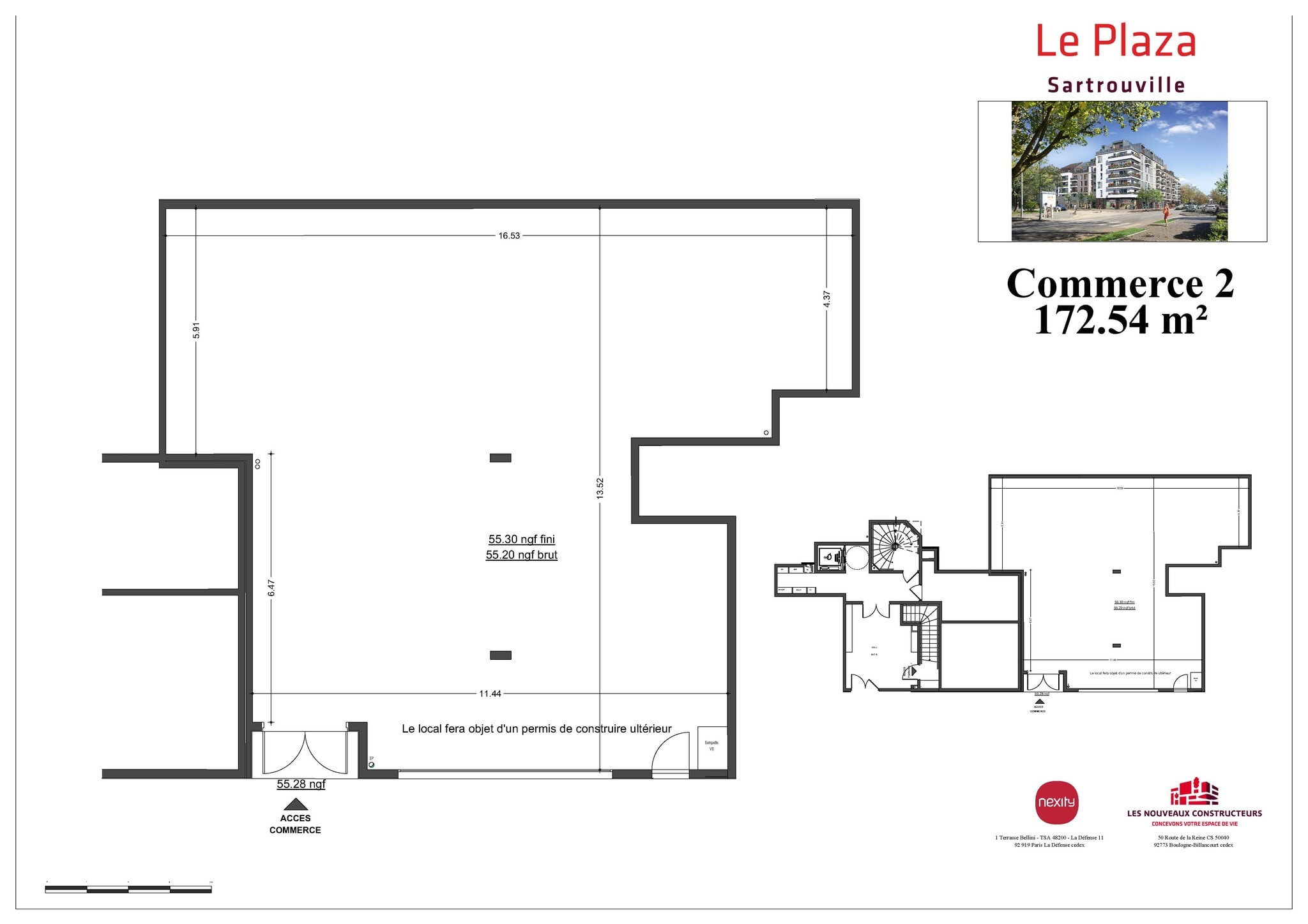 135 Avenue General De Gaulle, Sartrouville à louer Plan d’étage- Image 1 de 2