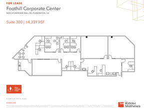 5820 Stoneridge Mall Rd, Pleasanton, CA for lease Floor Plan- Image 1 of 1