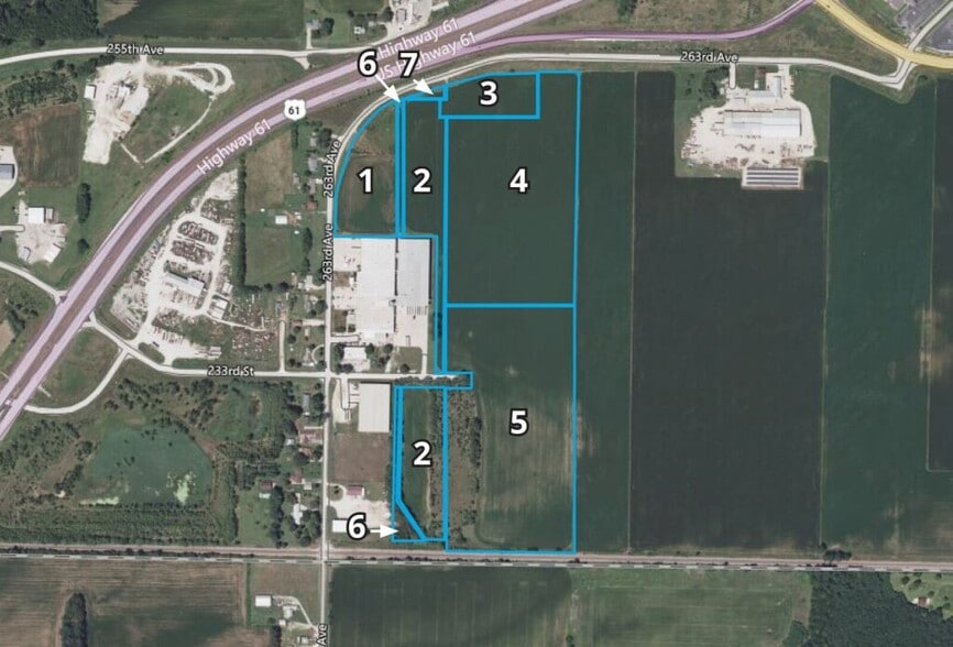 Hwy 61 & 263rd Ave, Fort Madison, IA for sale - Primary Photo - Image 1 of 4