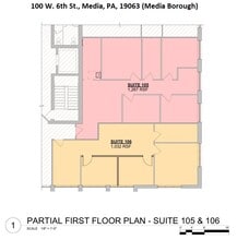 100 W 6th St, Media, PA for lease Floor Plan- Image 1 of 1