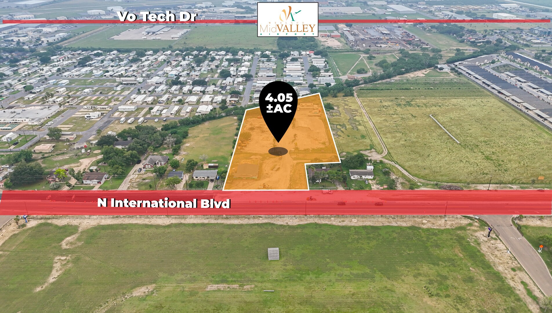 2009 International Blvd, Weslaco, TX à vendre Aérien- Image 1 de 6