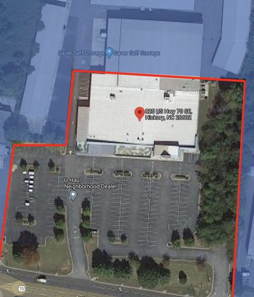 825 Highway 70 SE, Hickory, NC for sale - Building Photo - Image 1 of 1