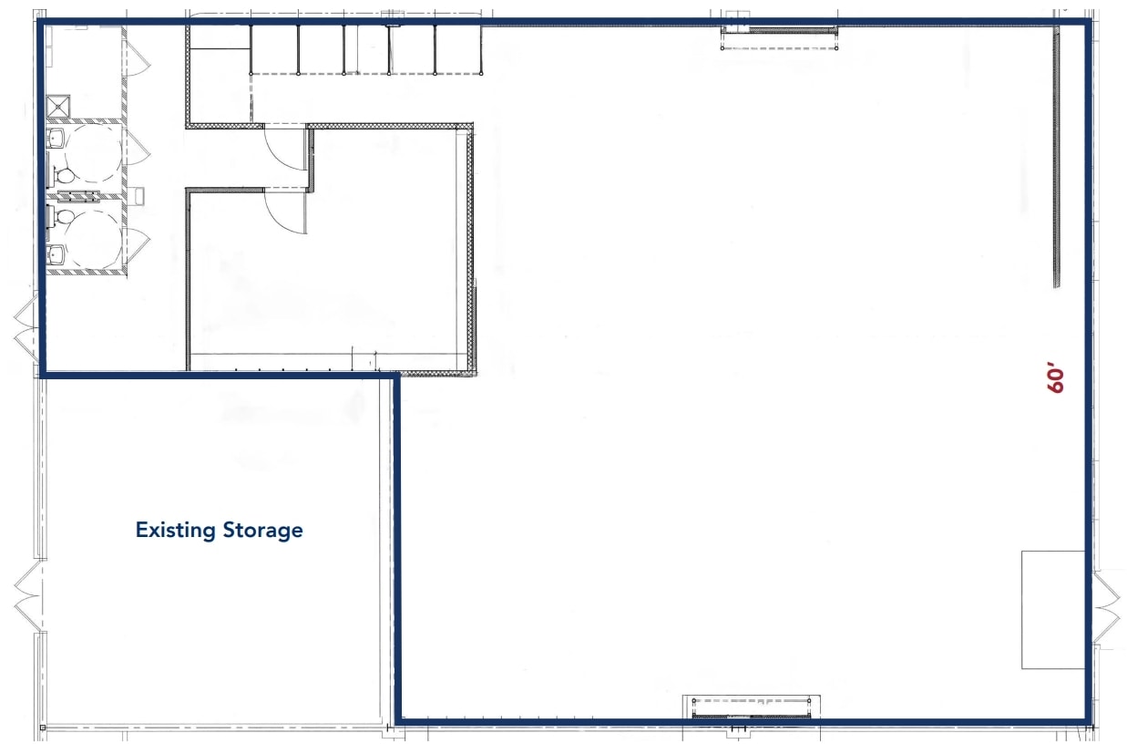 475-559 N 46th St, Rogers, AR à louer Plan d’étage- Image 1 de 1