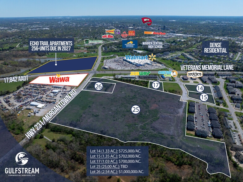 575 Seymour Dr, Bowling Green, KY for sale - Aerial - Image 1 of 4