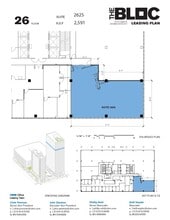 700 S Flower St, Los Angeles, CA à louer Plan d’étage- Image 1 de 1