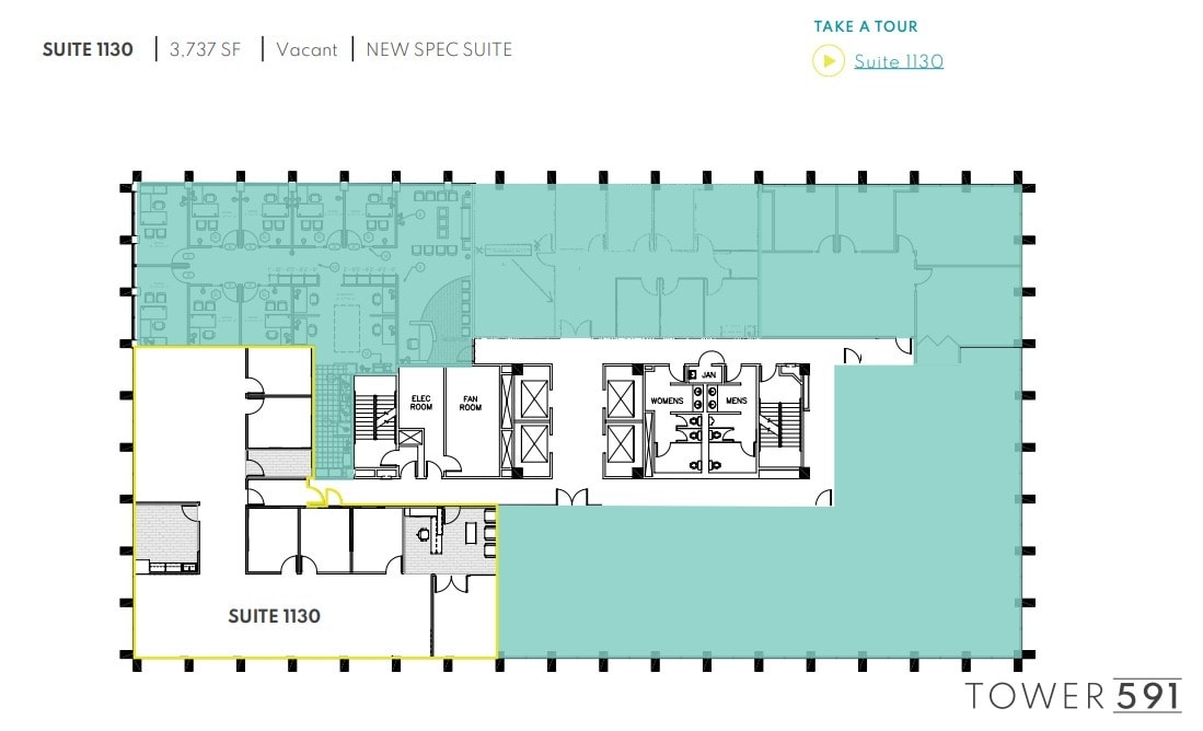 591 Camino de la Reina, San Diego, CA à louer Plan d’étage- Image 1 de 1