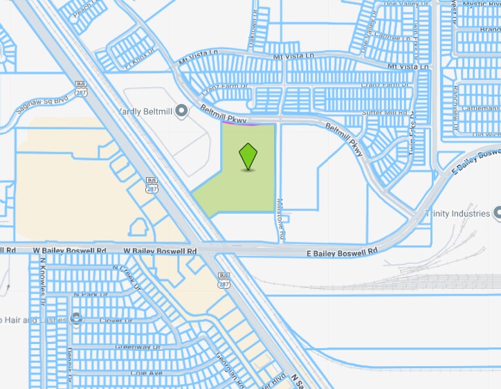 1500 Beltmill Pky, Saginaw, TX for sale Plat Map- Image 1 of 2