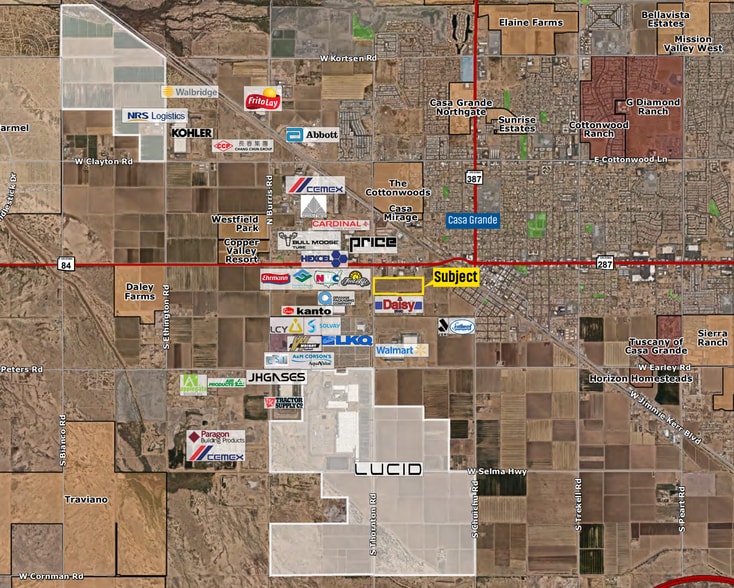 Thornton Road & 84 hwy, Casa Grande, AZ for sale - Building Photo - Image 2 of 2
