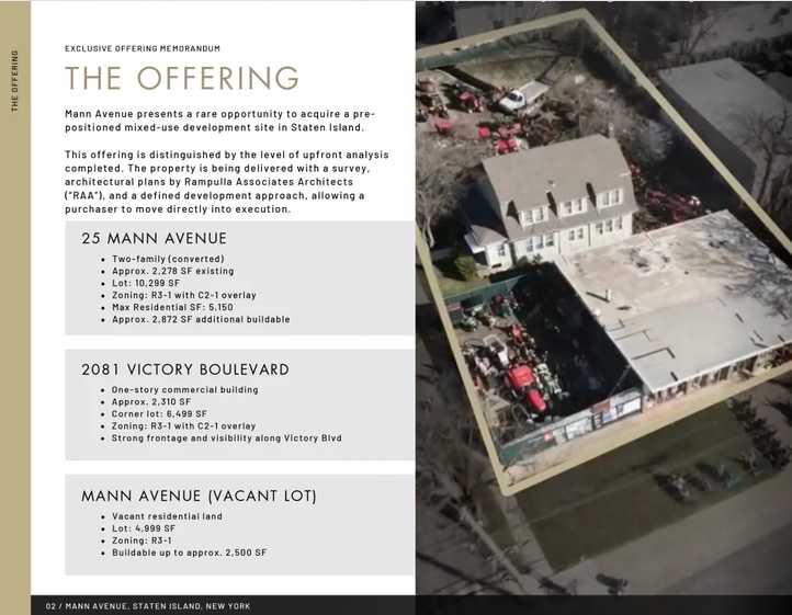 Staten Island Mixed-Use Development Site portfolio of 3 properties for sale on LoopNet.ca - Building Photo - Image 3 of 21