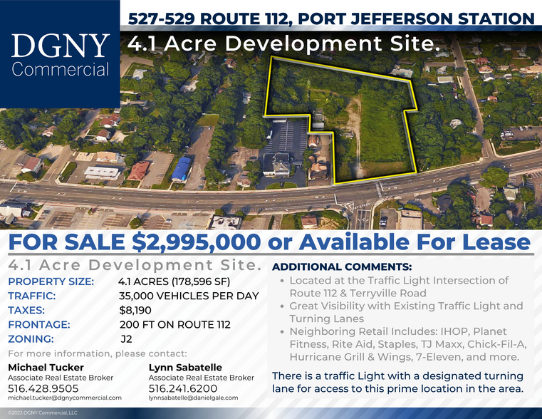 527-529 Route 112, Port Jefferson Station, NY for sale - Building Photo - Image 1 of 6