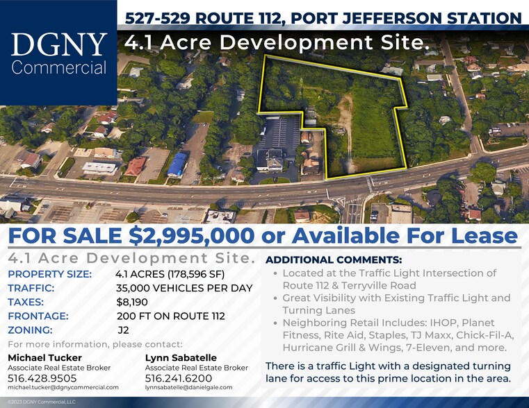 527-529 Route 112, Port Jefferson Station, NY for sale - Building Photo - Image 2 of 6