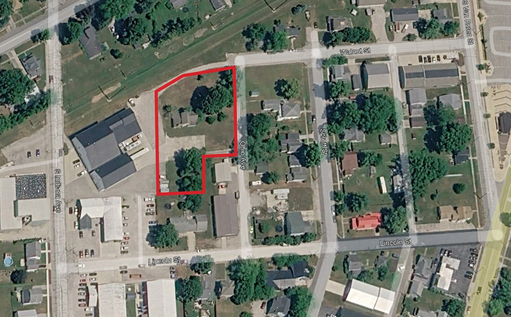 341 Walnut St, Auburn, IN à vendre Photo du bâtiment- Image 1 de 2