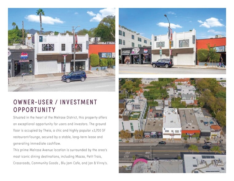 7661-7663 Melrose Ave, Los Angeles, CA à vendre - Photo du bâtiment - Image 3 de 11