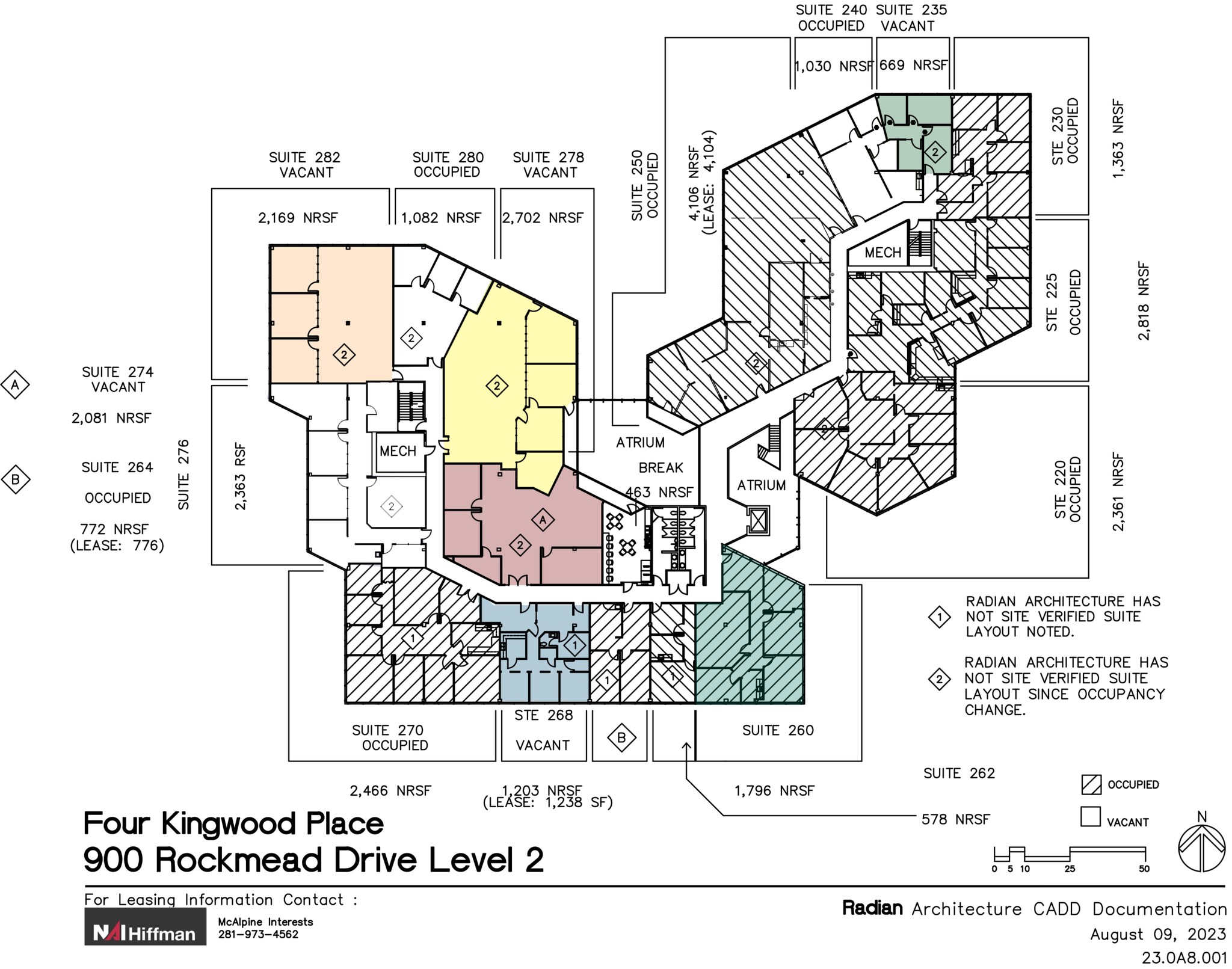 900 Rockmead Dr, Kingwood, TX for lease Site Plan- Image 1 of 1