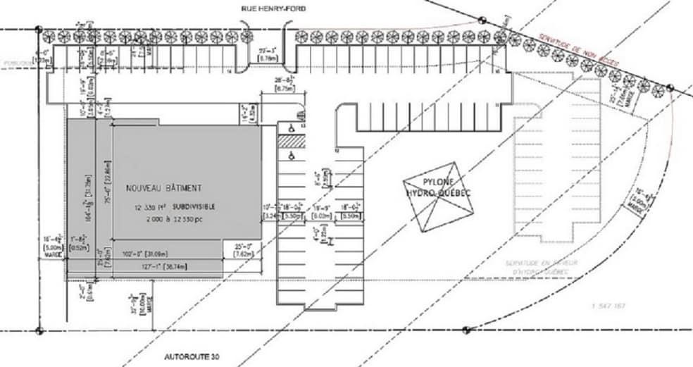 Rue Henry-Ford, Vaudreuil-dorion, QC for sale - Plat Map - Image 3 of 3