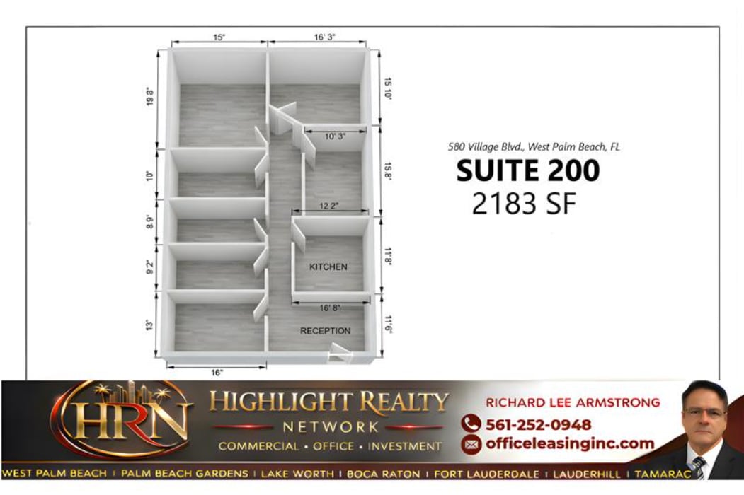 580 Village Blvd, West Palm Beach, FL for lease Interior Photo- Image 1 of 6