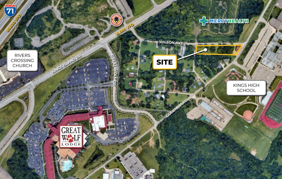 5687 Columbia Rd, Mason, OH à vendre - Photo du bâtiment - Image 2 de 3