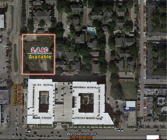 2555 Fondren Rd, Houston, TX for sale - Aerial - Image 2 of 5