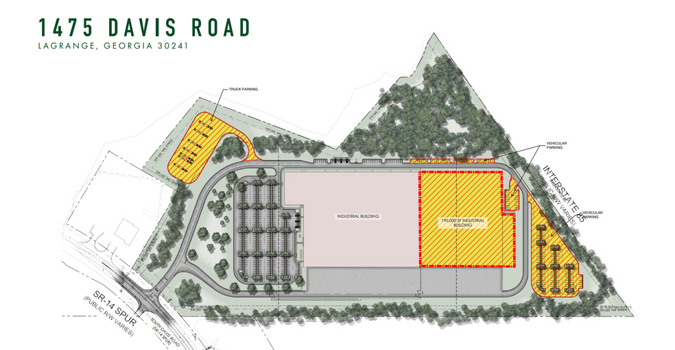 1475 S Davis Rd, Lagrange, GA à louer - Plan d’étage - Image 2 de 2