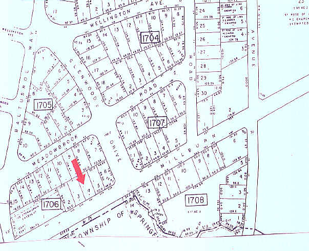 515 Millburn Ave, Millburn, NJ for lease - Plat Map - Image 2 of 3