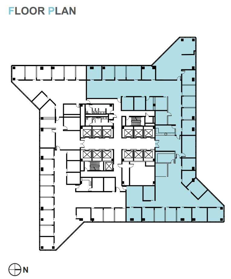 301 Commerce St, Fort Worth, TX for lease Floor Plan- Image 1 of 1