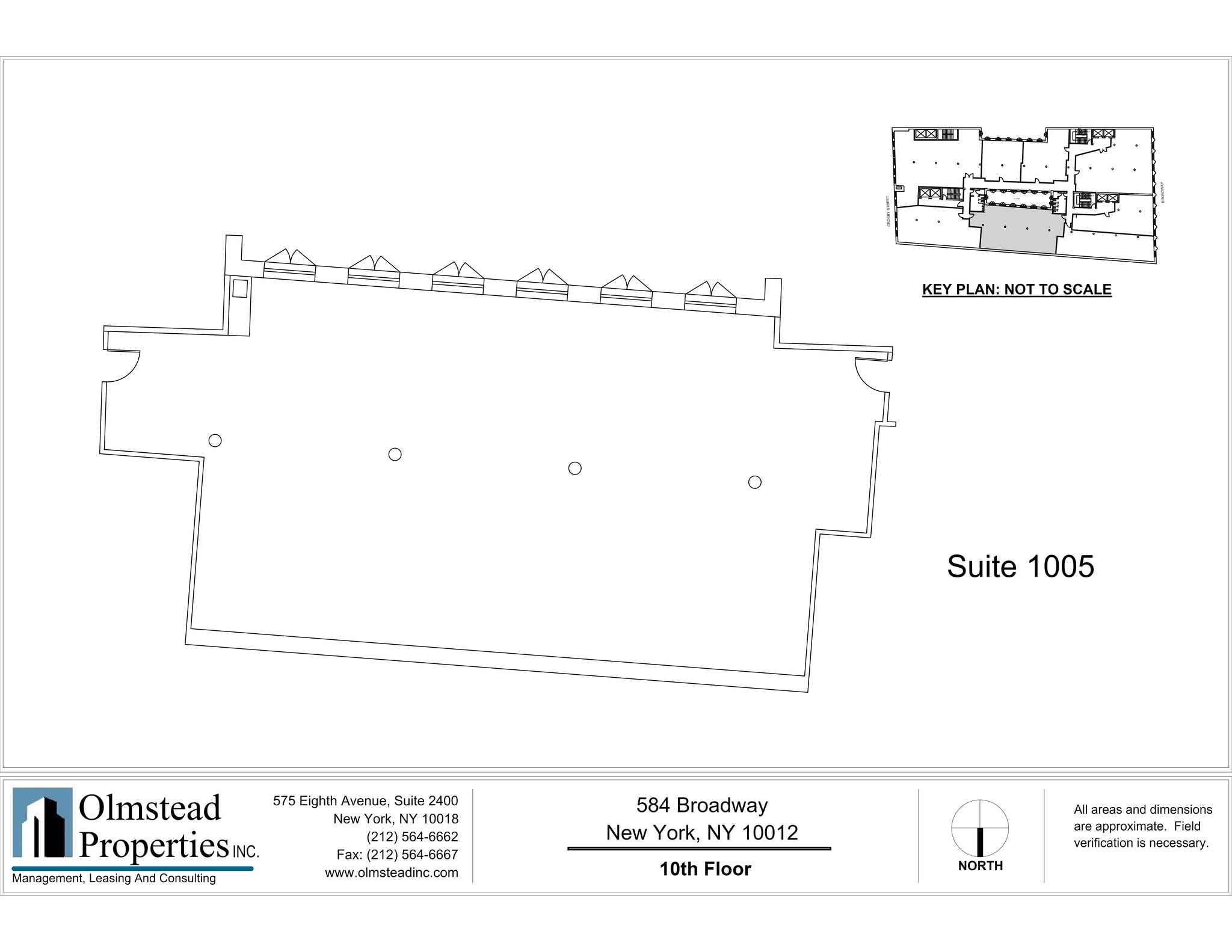 584-590 Broadway, New York, NY à louer Plan de site- Image 1 de 1