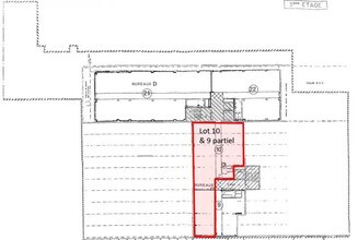 Office in Massy for lease Floor Plan- Image 1 of 1