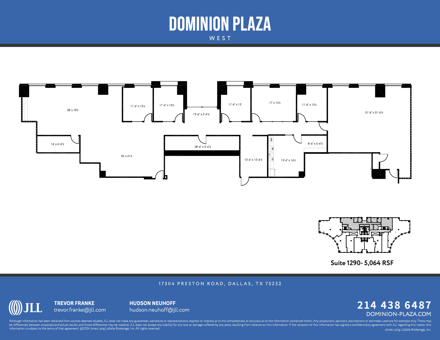 17304 Preston Rd, Dallas, TX à louer Plan d’étage- Image 1 de 1