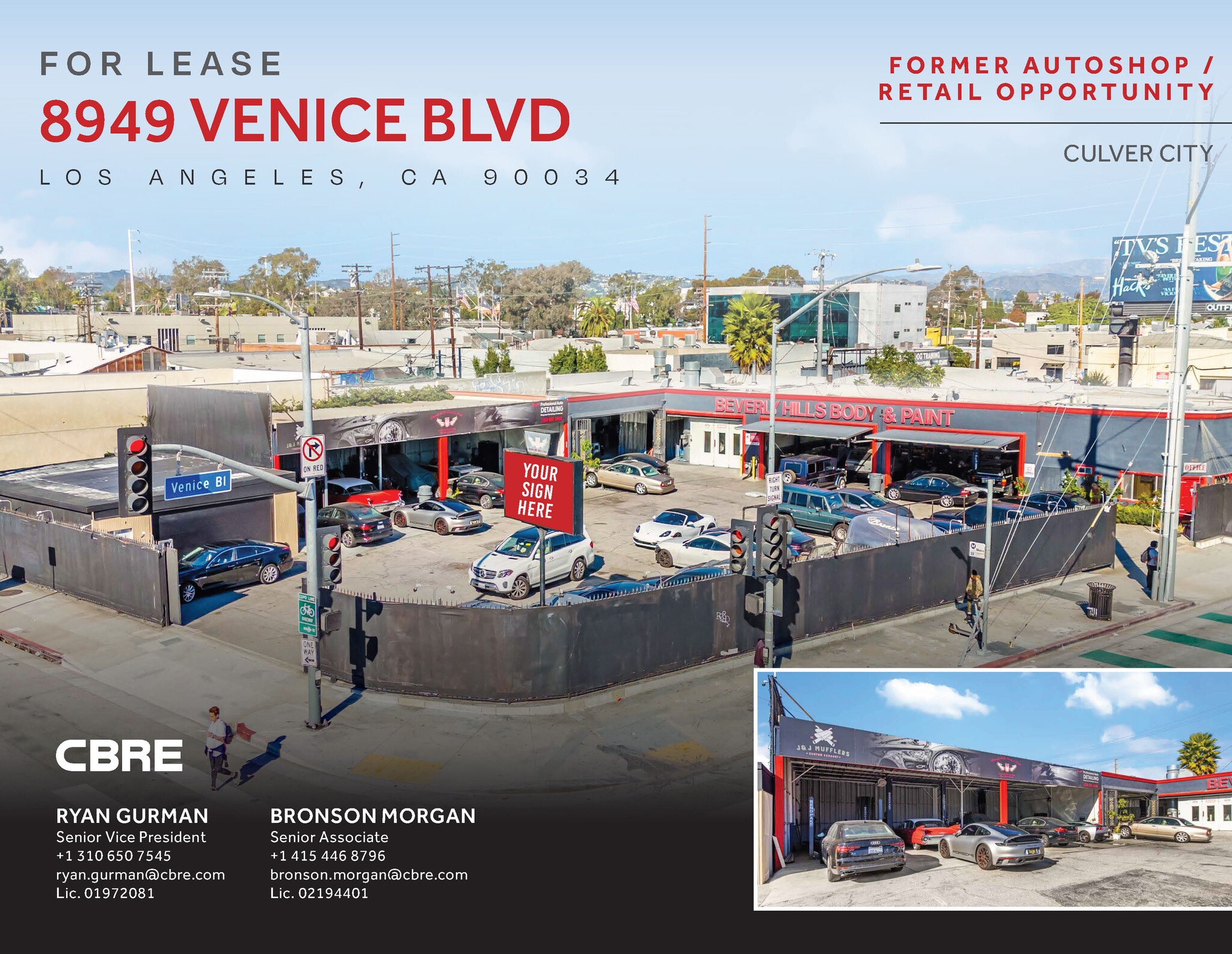 8949-8951 Venice Blvd, Los Angeles, CA for lease Building Photo- Image 1 of 11