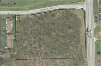 South Ave, Youngstown, OH - aerial  map view