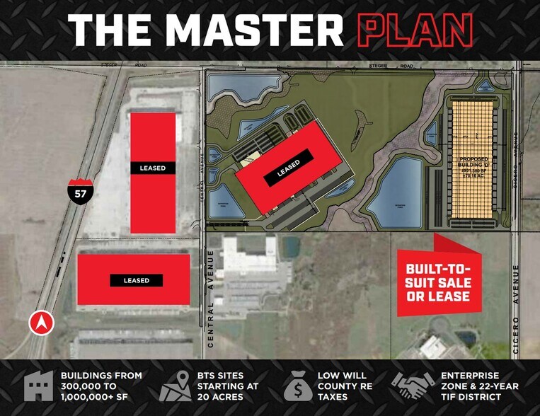 4901 W Steger Rd, University Park, IL à louer - Photo du bâtiment - Image 3 de 4