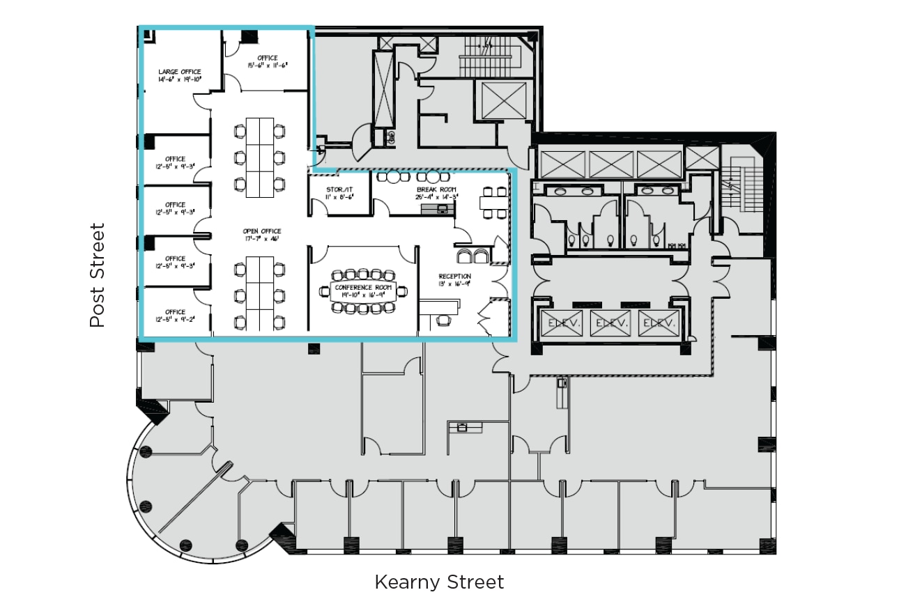 88 Kearny St, San Francisco, CA à louer Photo du bâtiment- Image 1 de 1