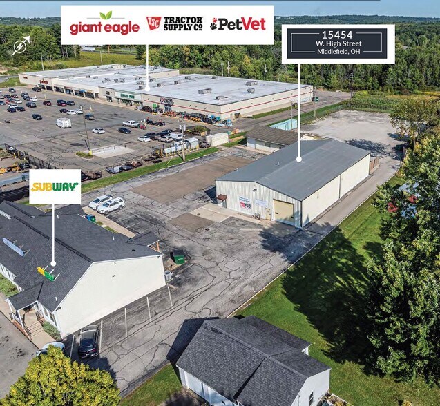 15454 W High St, Middlefield, OH à vendre - Aérien - Image 3 de 17