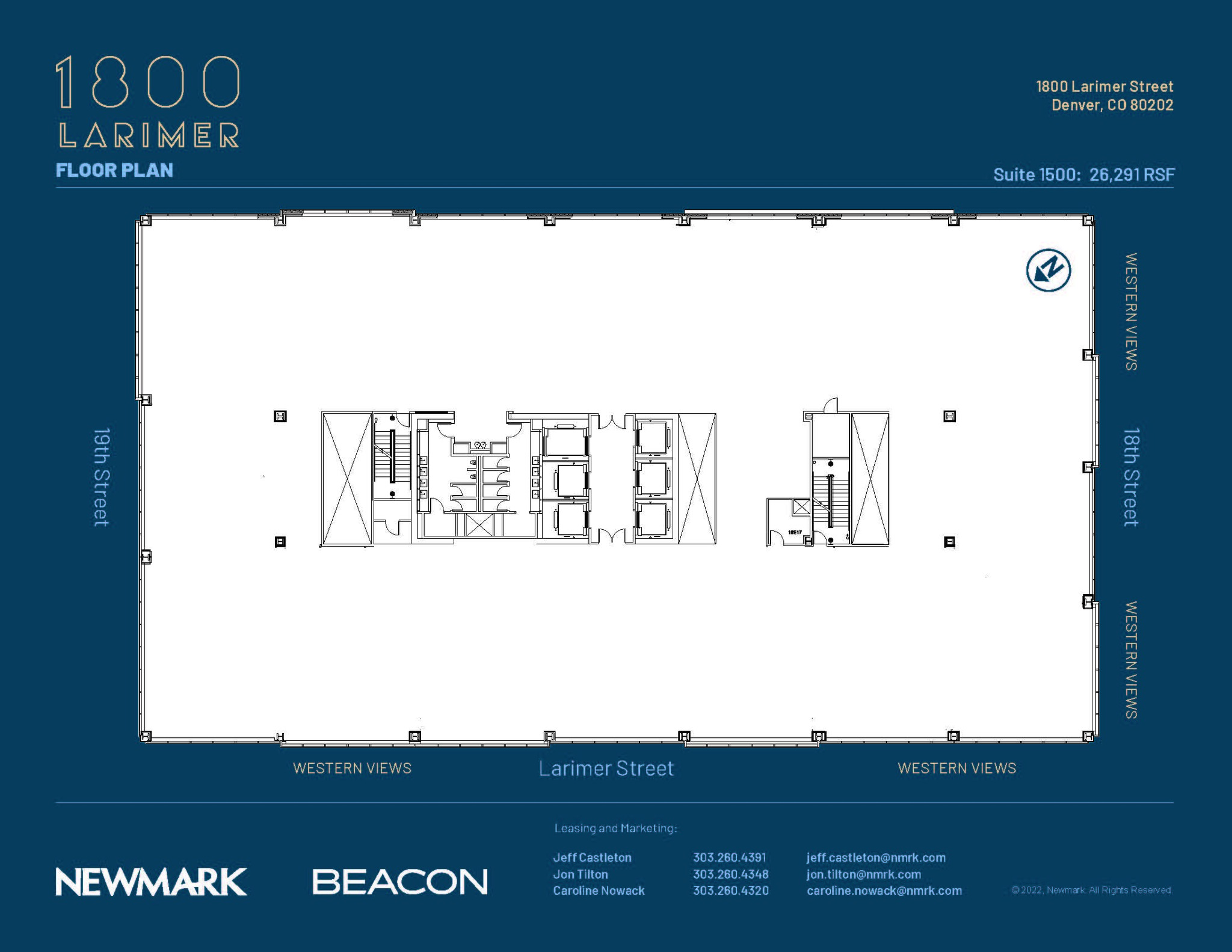 1800 Larimer St, Denver, CO for lease Floor Plan- Image 1 of 1