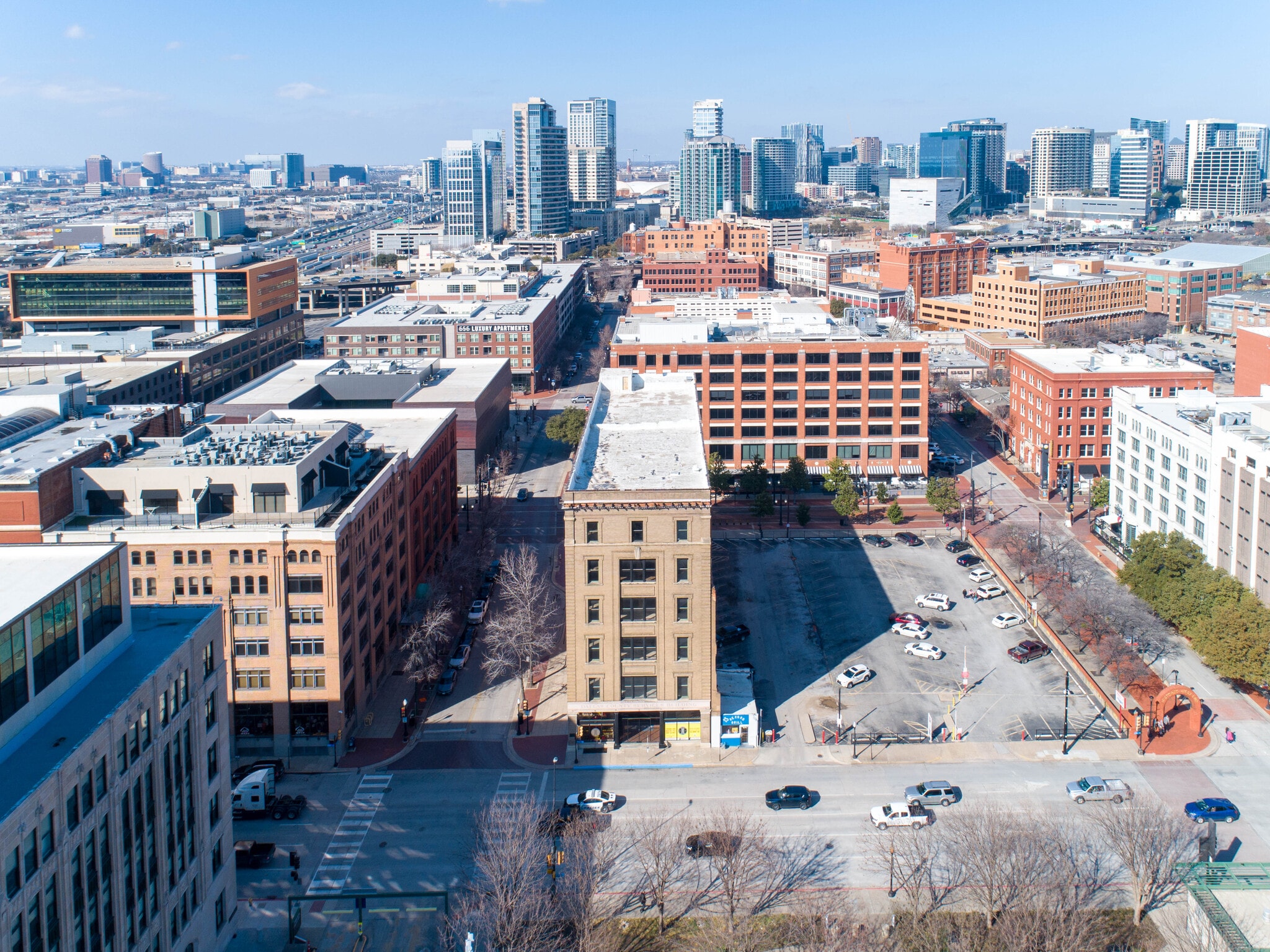 601 Elm St, Dallas, TX for sale Aerial- Image 1 of 9
