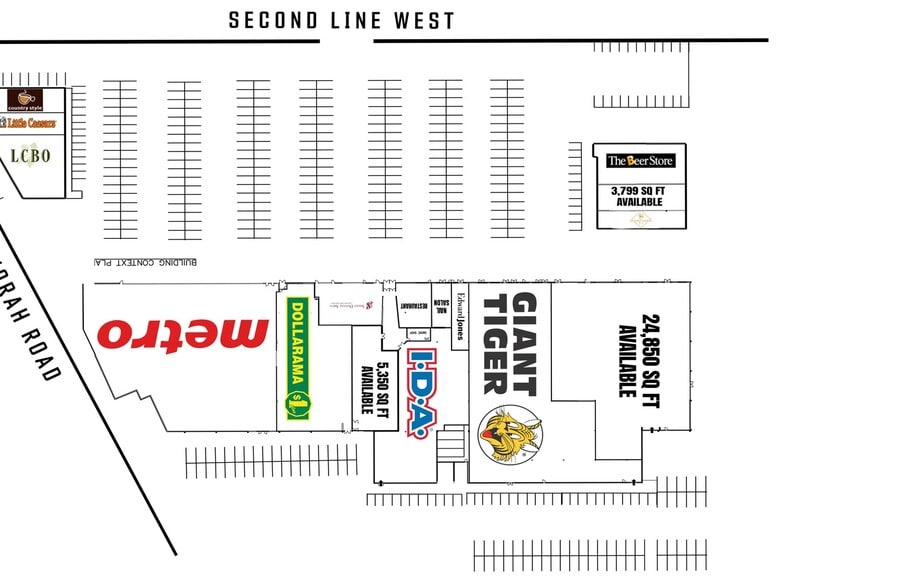 275 Second Line W, Sault Ste Marie, ON à louer - Plan de site - Image 3 de 3