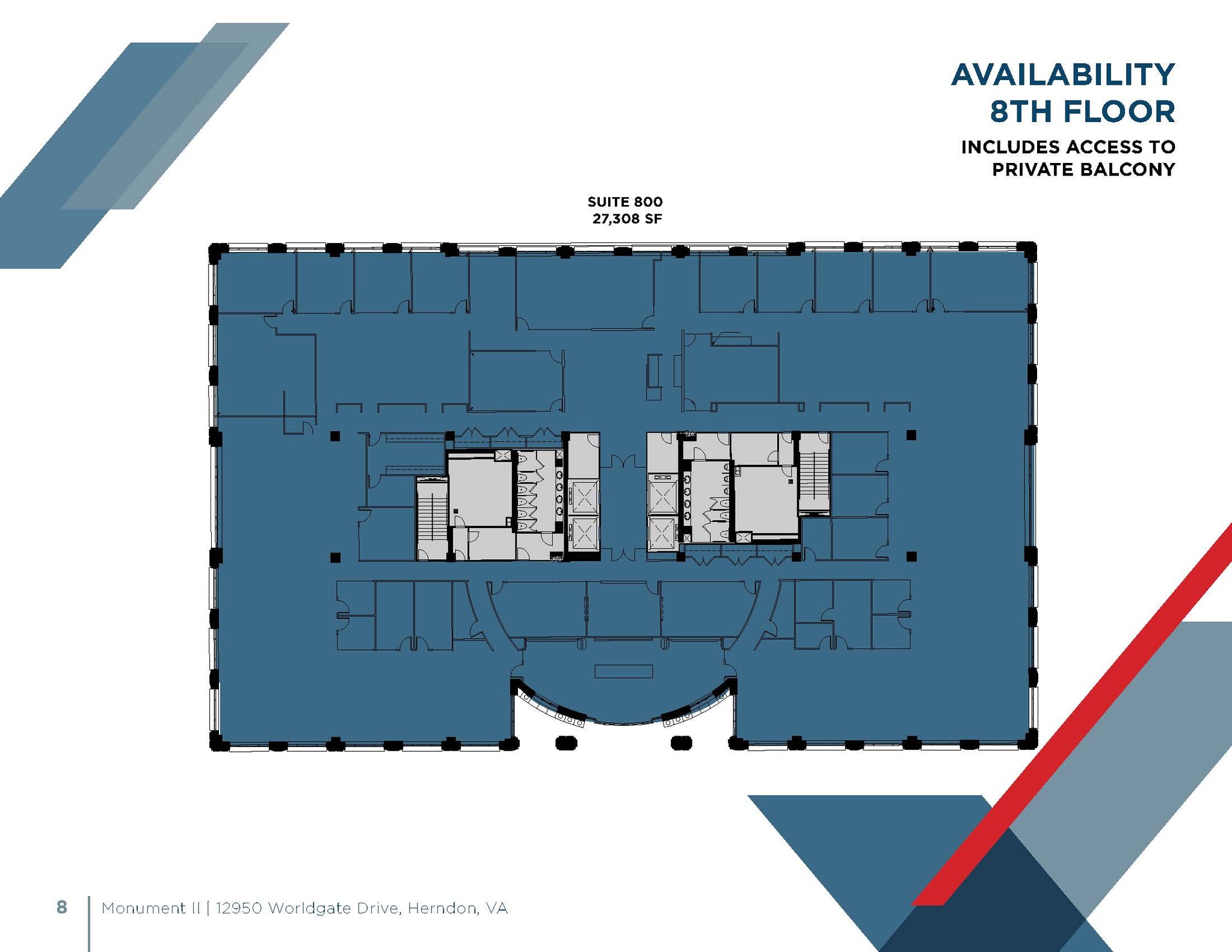 12950 Worldgate Dr, Herndon, VA à louer Plan d  tage- Image 1 de 1