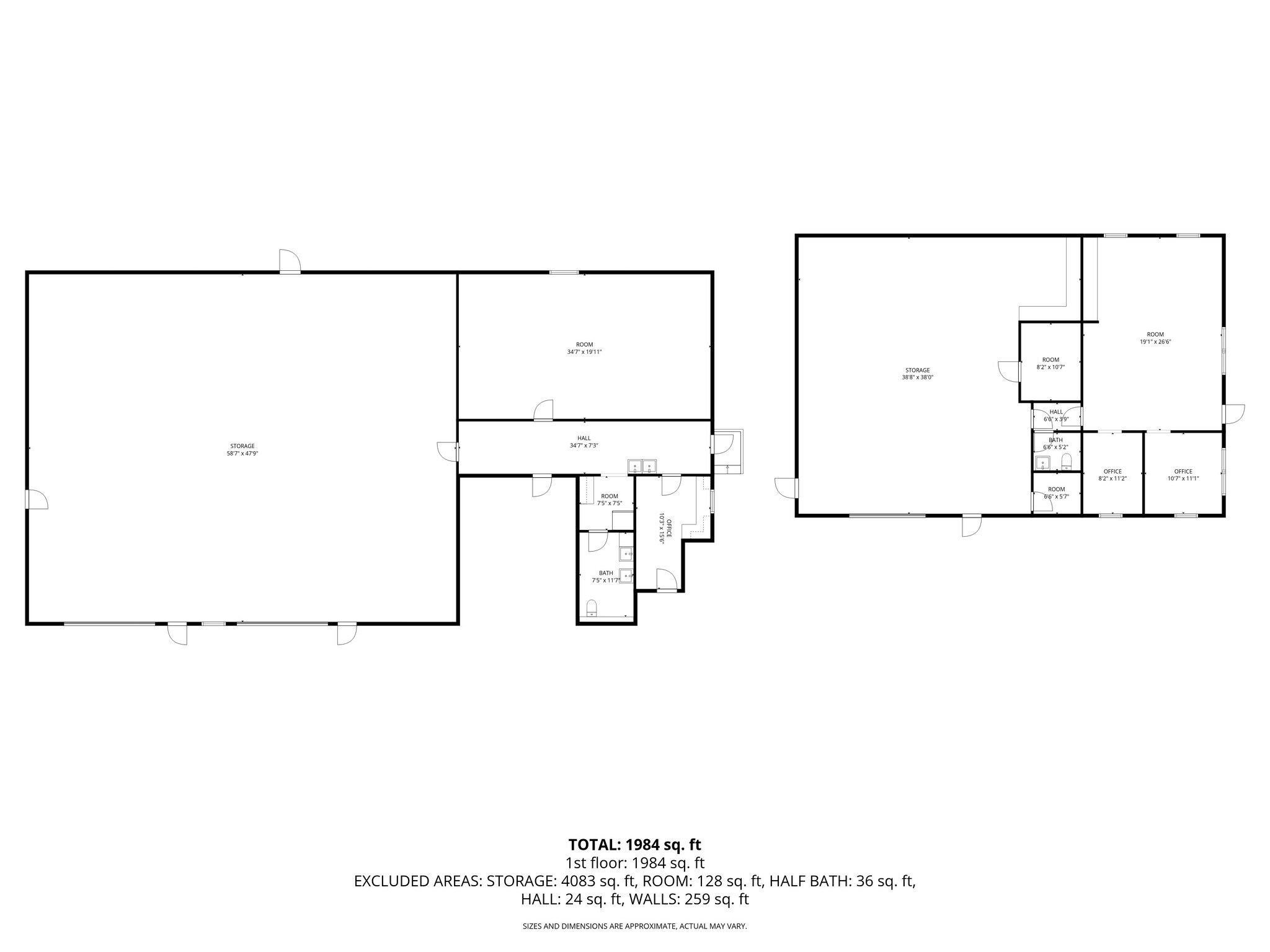 8 Northway Ln, Latham, NY à louer Plan d’étage- Image 1 de 1