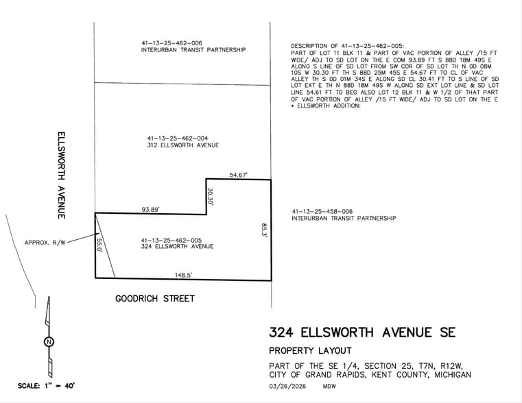 324 Ellsworth Ave SW, Grand Rapids, MI for sale - Building Photo - Image 3 of 4