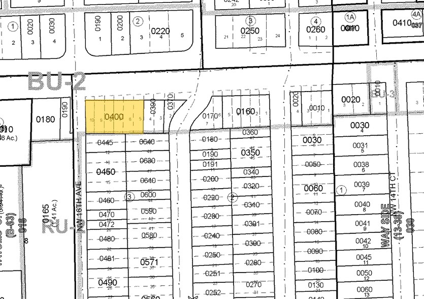 1550 NW 79th St, Miami, FL à vendre - Plan cadastral - Image 3 de 3