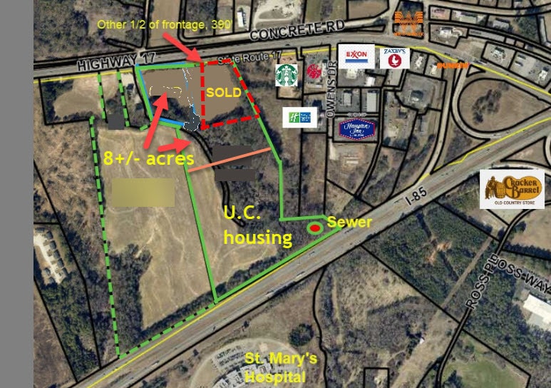 Hwy 17 Hwy, Lavonia, GA for sale - Building Photo - Image 1 of 3