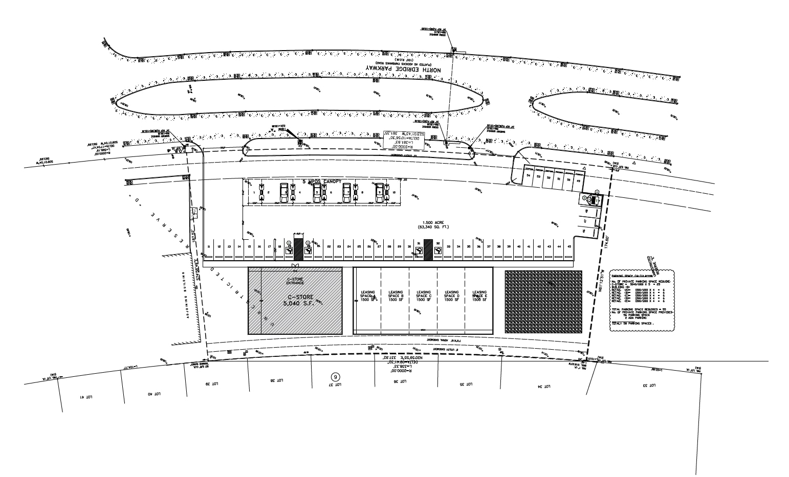 16110 N Eldridge Pky, Tomball, TX for sale Plat Map- Image 1 of 4