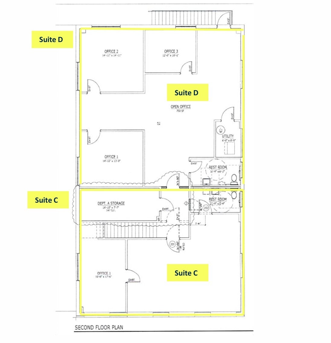 105 Oak St, Norwood, NJ for lease Floor Plan- Image 1 of 1