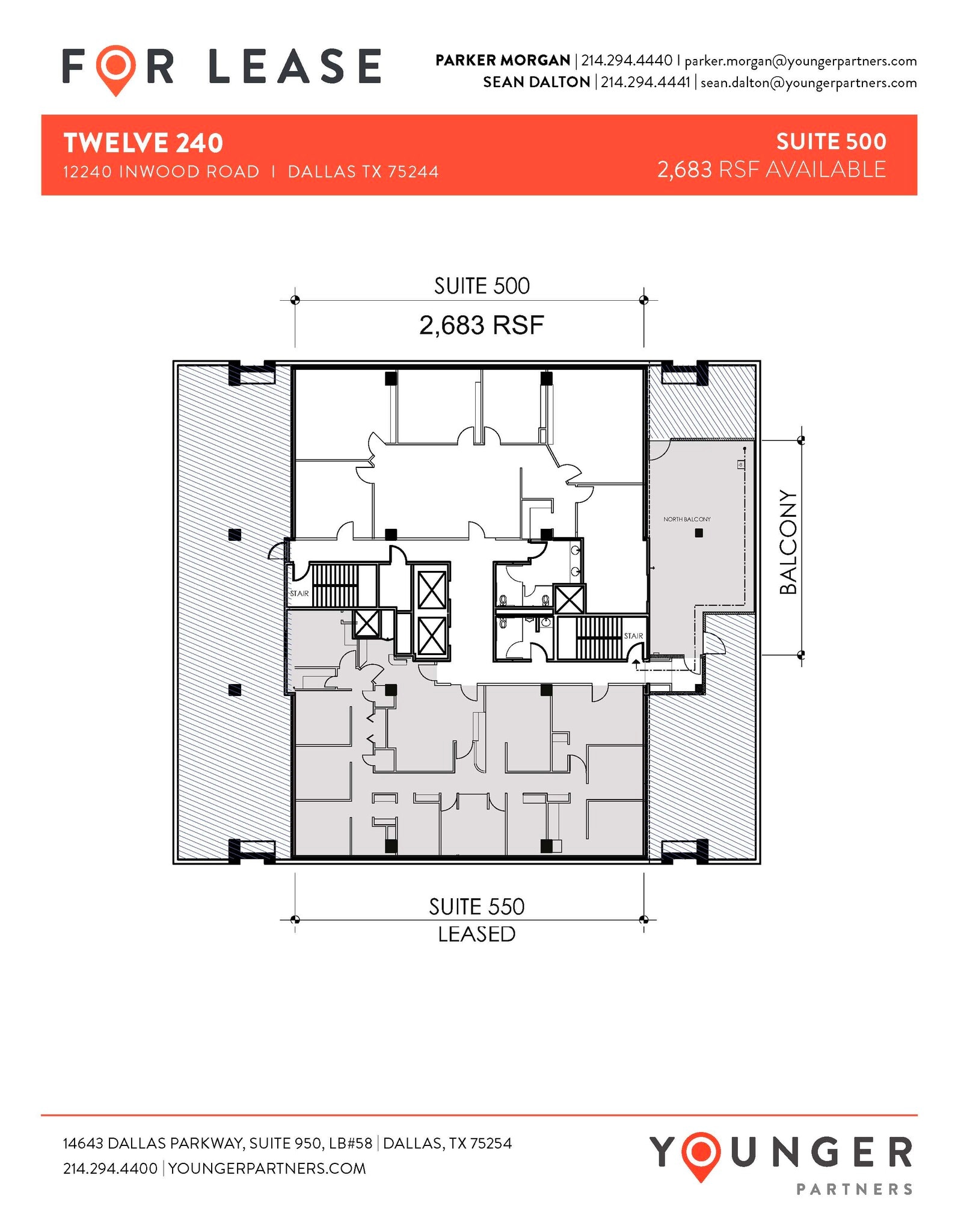 12240 Inwood Rd, Dallas, TX for lease Floor Plan- Image 1 of 1